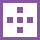 Icon lila Rahmen mit 4 Punkten für alle Paketdienste geeignet