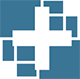 Icon blau, weißes Kreuz Sonderausstattungen