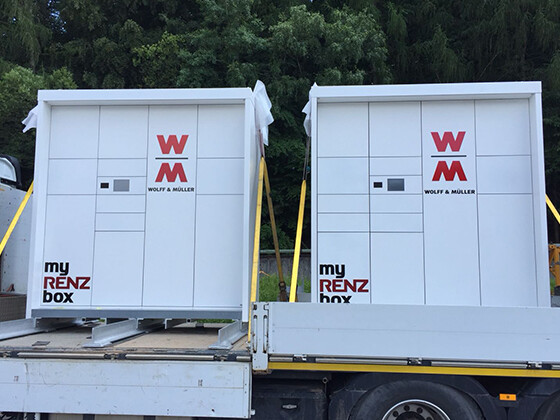 myRENZbox for Construction - in transit 